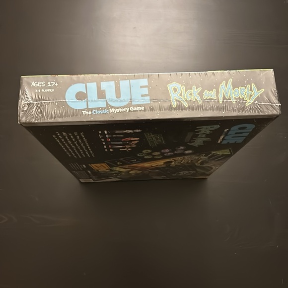 Rick and Morty Back in Blackout Clue board game NIB sealed never opened - Picture 6 of 16